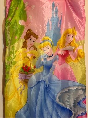 Disney Princess Slumber Party Sleeping Bag, Y2K 2000s Childhood Nostalgia Girly